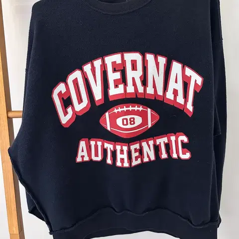 커버낫 맨투맨 티셔츠(사이즈L)