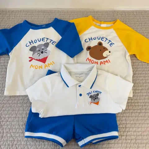 (80-90) 탑텐 베이비 상하세트