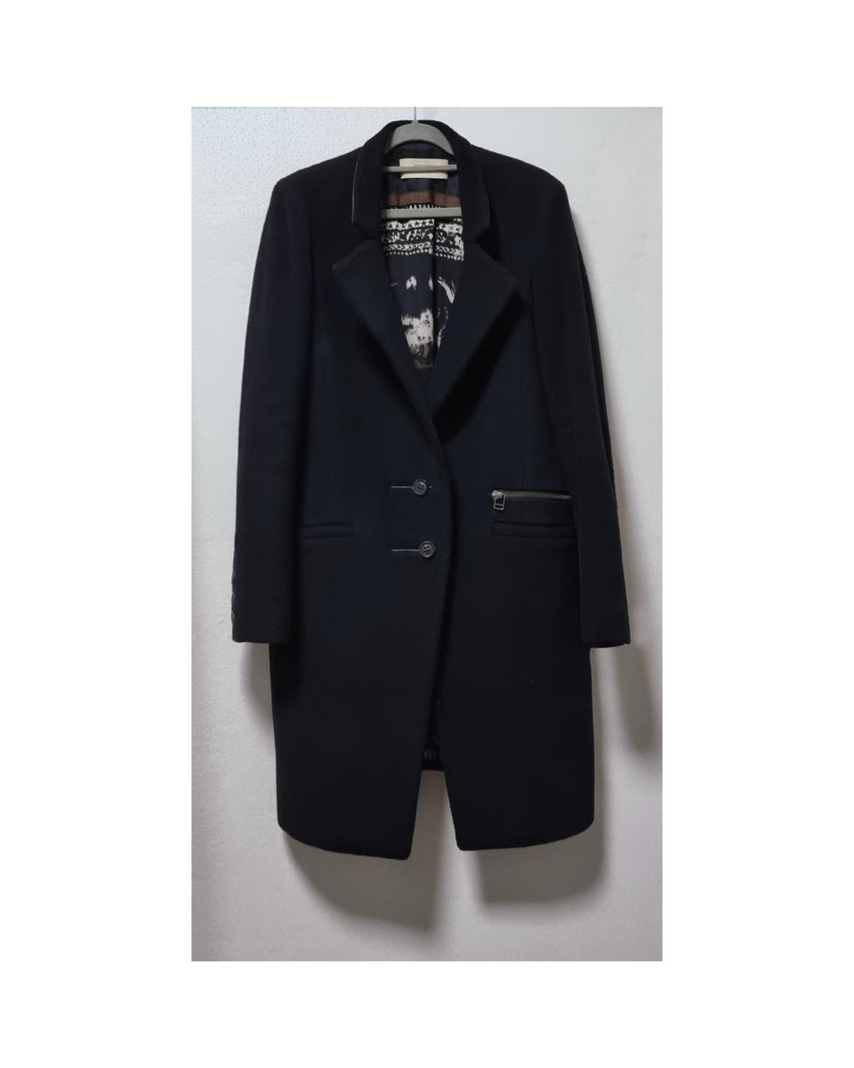 Dear I'age 블랙 코트 자켓