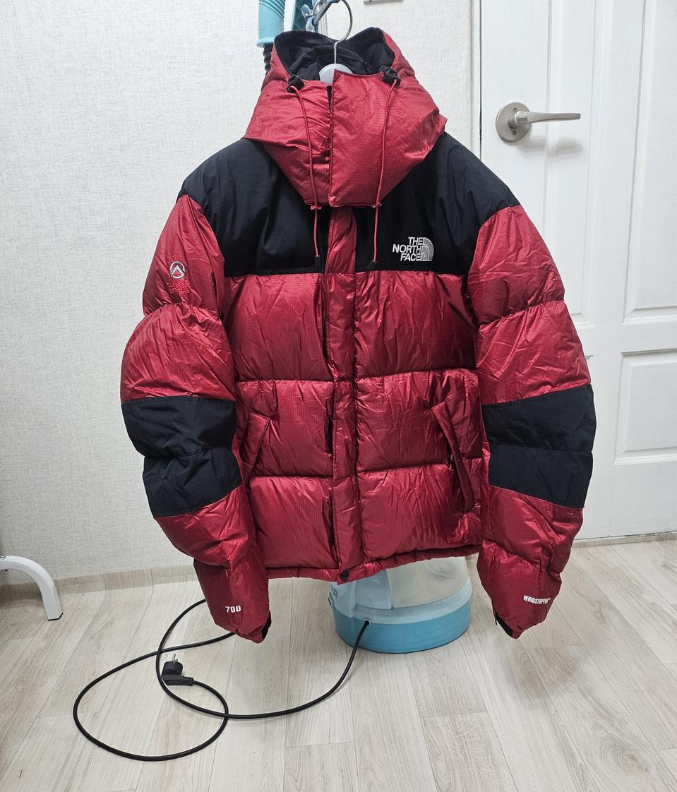 (95~100)M 노스페이스 700써밋[버건디]드라이르포트 구스다운패딩