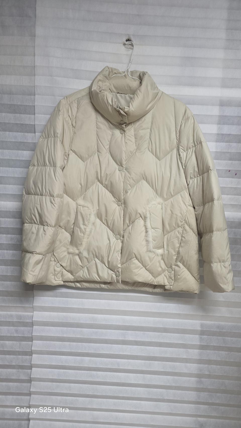 아이보리 패딩 킐딩 패딩