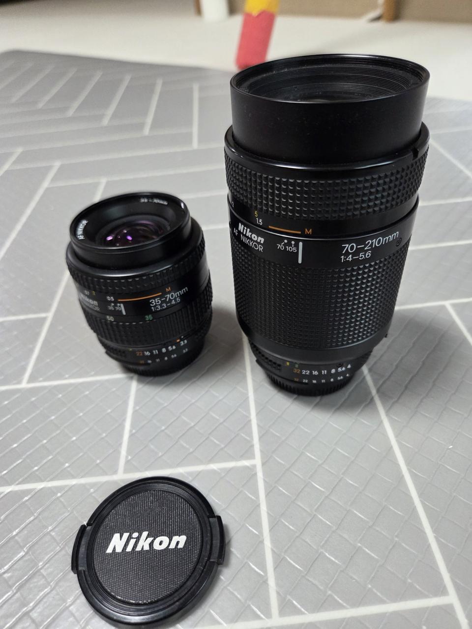 니콘렌즈2개