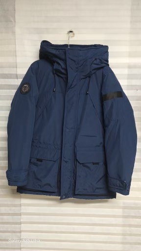 남성 TEMAS 후드 패딩 블루95