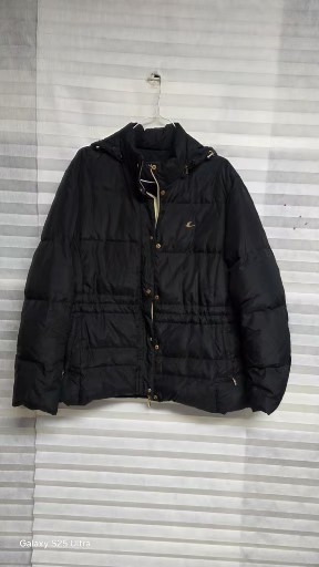 르카프  블랙 패딩 점퍼