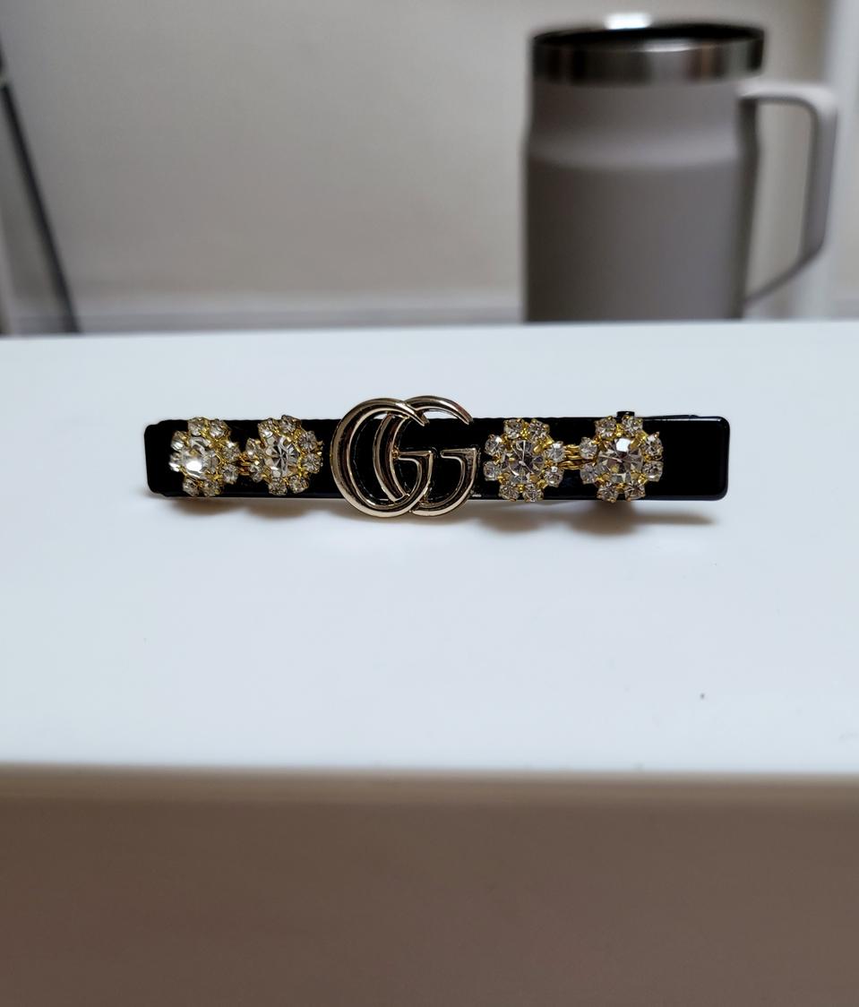 더블G 큐빅 헤어핀