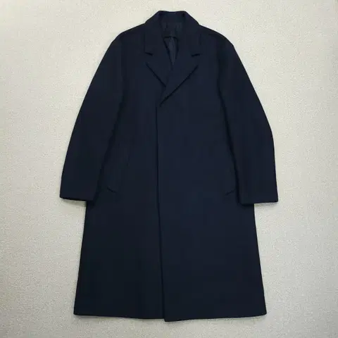 (M)인사일런스 캐시미어 울 싱글 롱코트 히든버튼 아우터 K17W1362