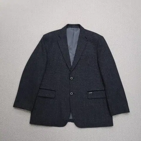 (105)PAT 체크 남성 울 자켓 투버튼 마이 블레이저 K17W1364