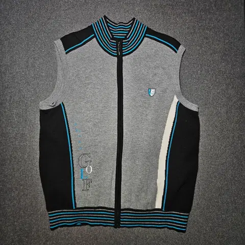 Indian Golf 남성 방풍 니트 조끼 110