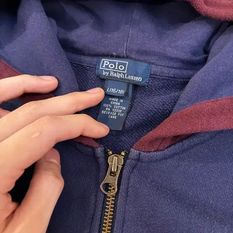 폴로 랄프로렌 빅포니 치프키프 배색 후드집업 5
