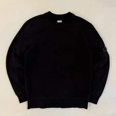 22FW CP 컴퍼니 렌즈와펜 맨투맨 블랙