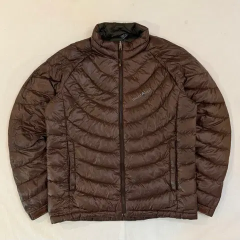 초대장급) 몽벨 구스다운 겅량패딩 초코브라운