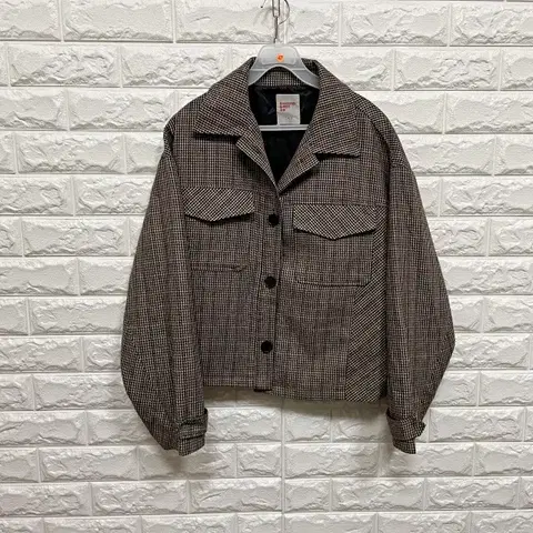 ㅌ47 에잇세컨즈 체크 자켓