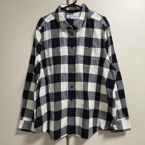 Sporting Life 플란넬 체크 셔츠 L-XL(100-105)