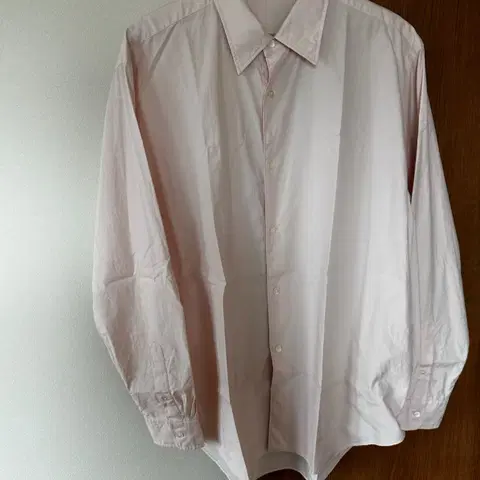 오라리 22시즌 핑크셔츠 5사이즈 ( A363 )