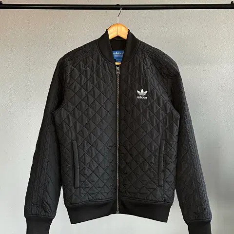 [M]아디다스 트레포일 파이어버드 퀼팅 패디드 자켓
