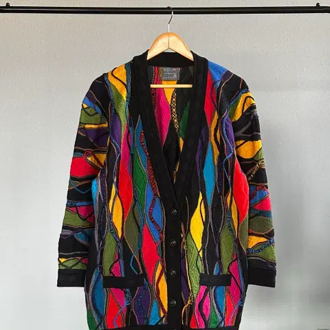 [L]쿠지 COOGI 케이블 니트 가디건