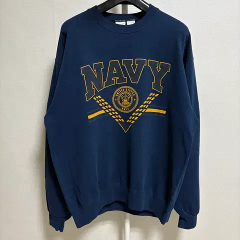 SOFFE 90s US NAVY 미해군 스웻셔츠 / 네이비, L