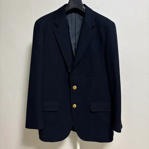제이프레스 울 금장 블레이저 / 네이비, S