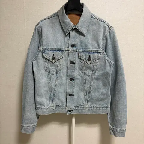 리바이스 LVC 71557 3세대 데님 트러커 자켓 / 연청, 40