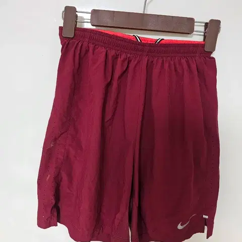 나이키 반바지 버건디 xs