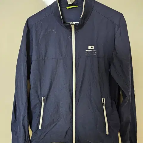 K2 남성용 네이비 바람막이 자켓 m
