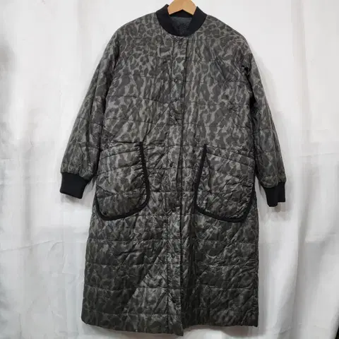 코오롱 뽀글이 후리스 리버시블 롱 코트