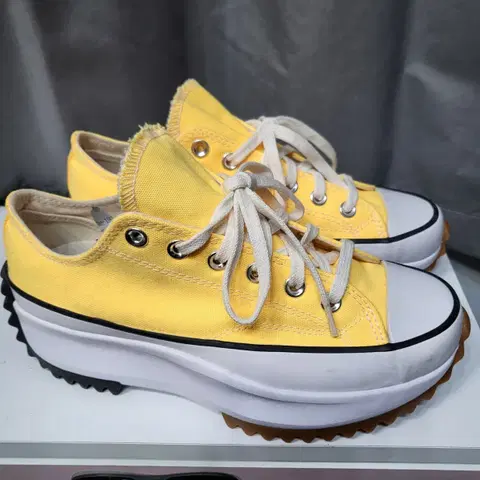 컨버스 런스타 하이크 옐로우 운동화