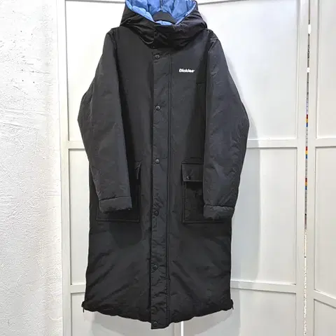 디키즈 리버시블 롱 패딩 여성