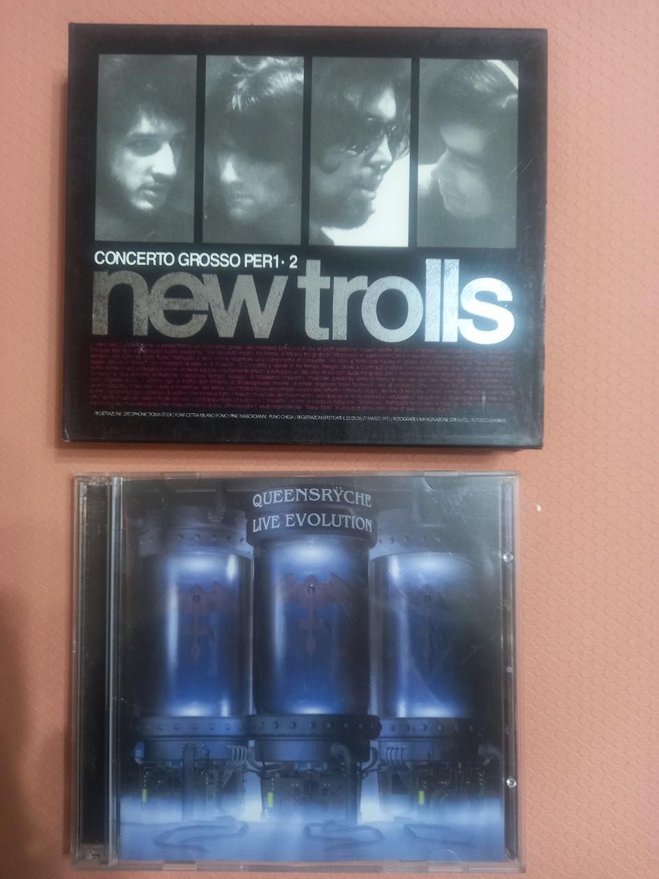new trolls/QUEENSRYCHE 더블앨범 팝명반 CD 개당