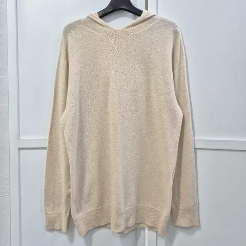 MOGG 모그 울&캐시미어 후드 니트티