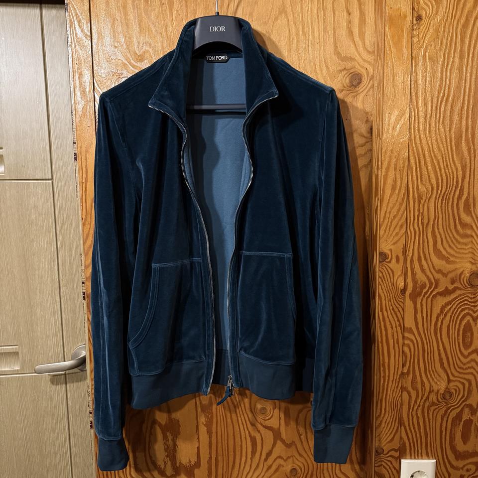 톰포드 그린 벨벳 집업 자켓 판매 합니다