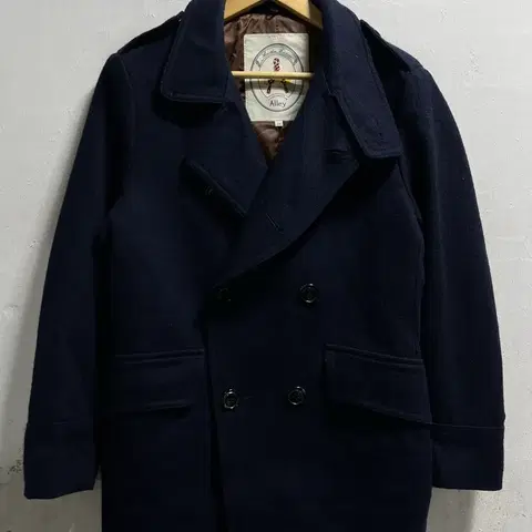 95-100 커스텀멜로우 울 더블 코트 정품
