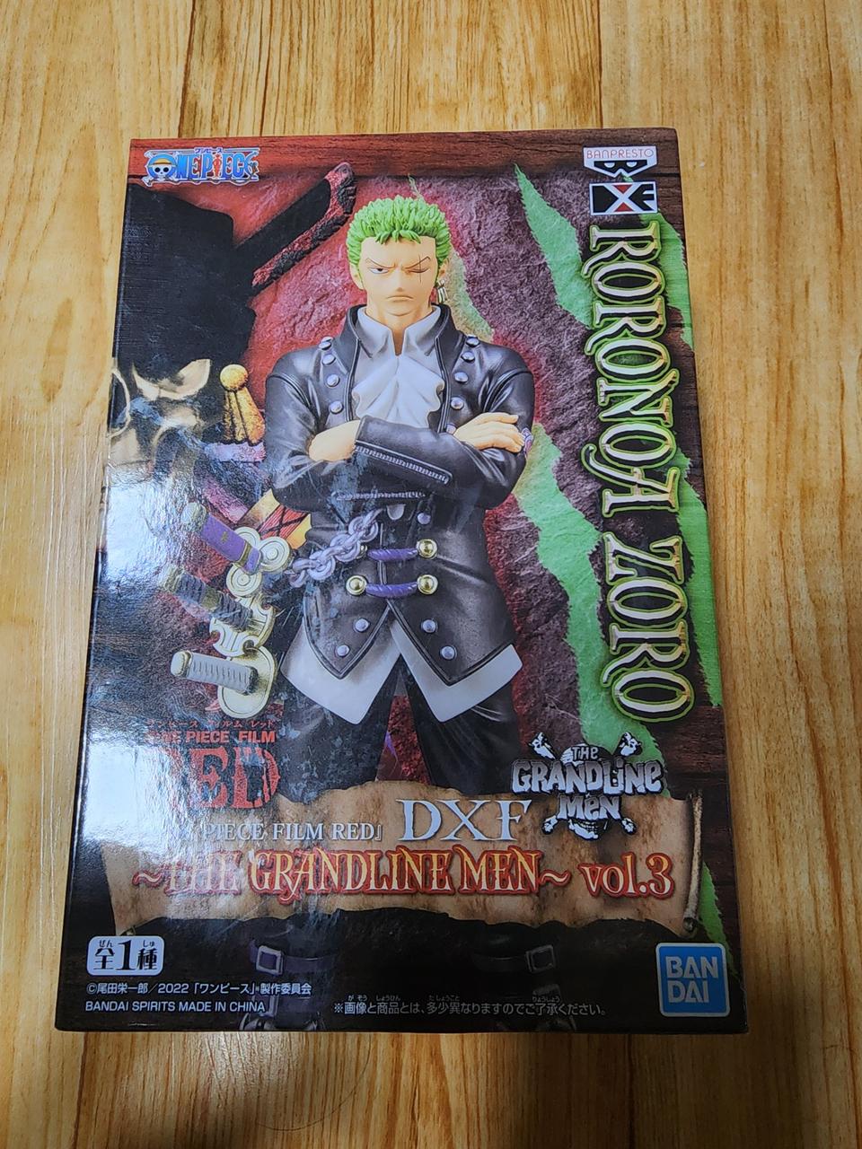 반프레스토 원피스 필름레드 롤로노아 조로 피규어