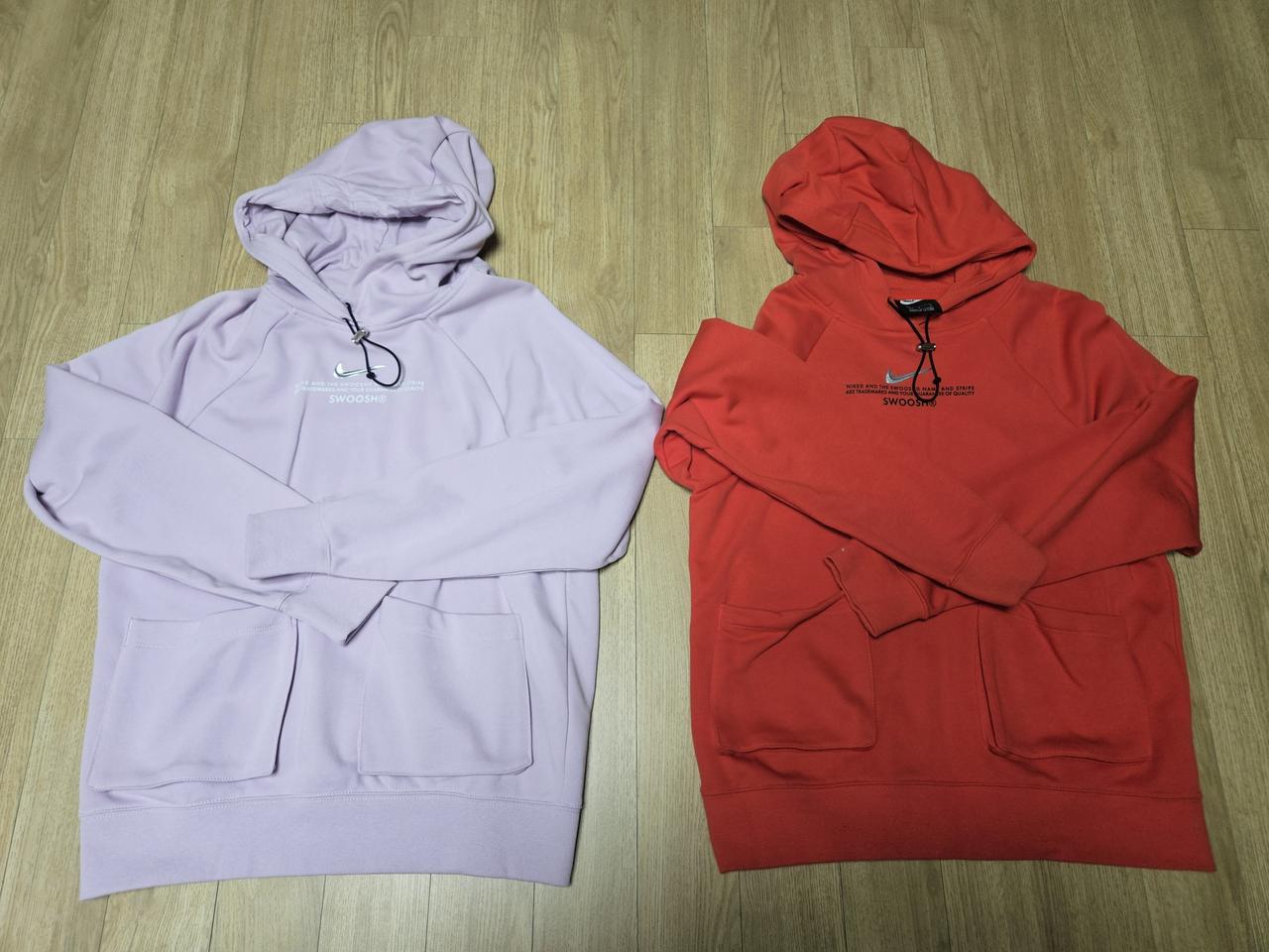 나이키 여성 스우시 후드 2벌 정품