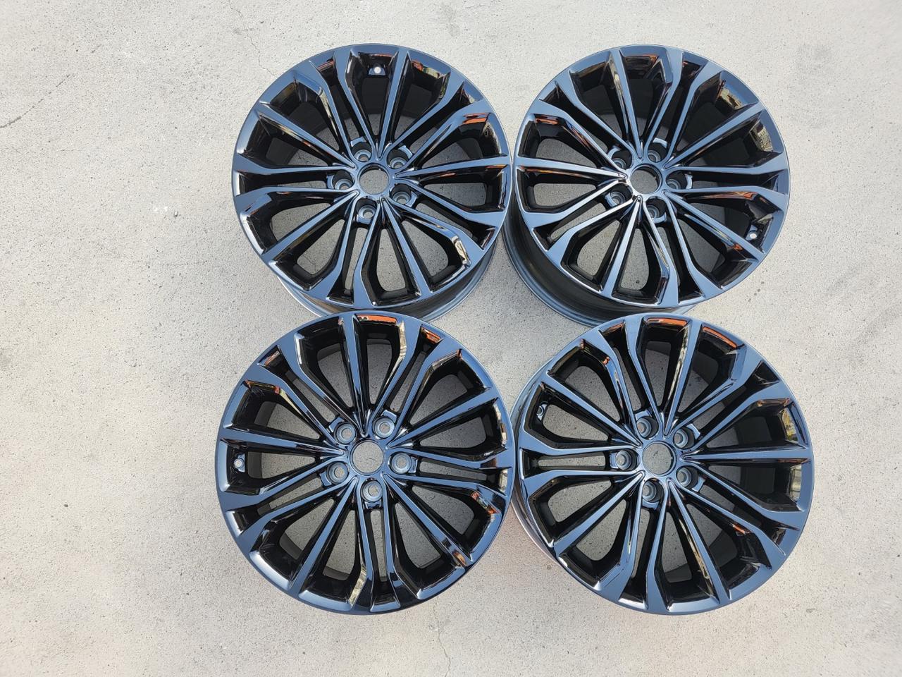 제네시스DH 18인치 블랙휠 순정휠 중고휠 판매