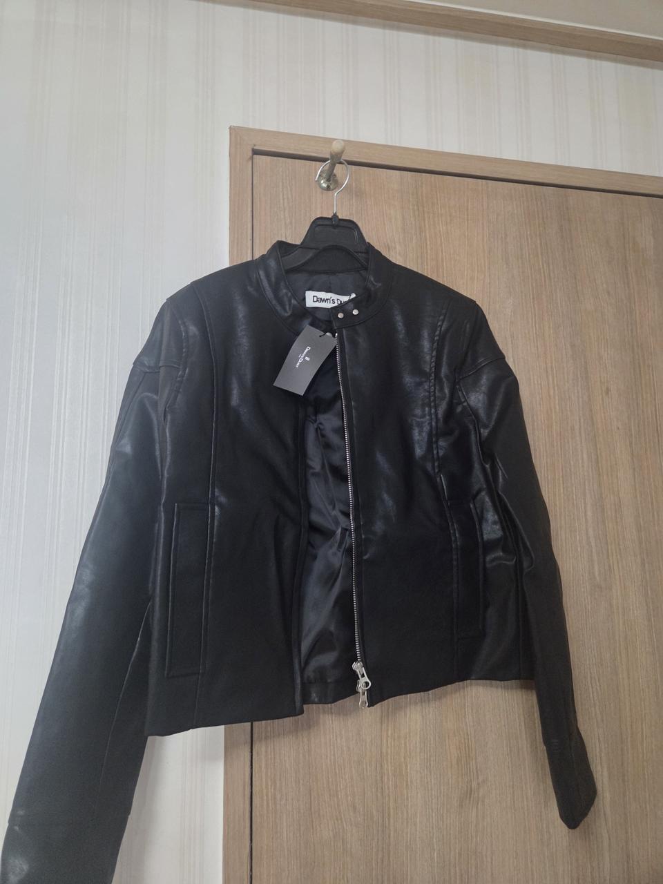 (새상품)dawn's dust 레더집업