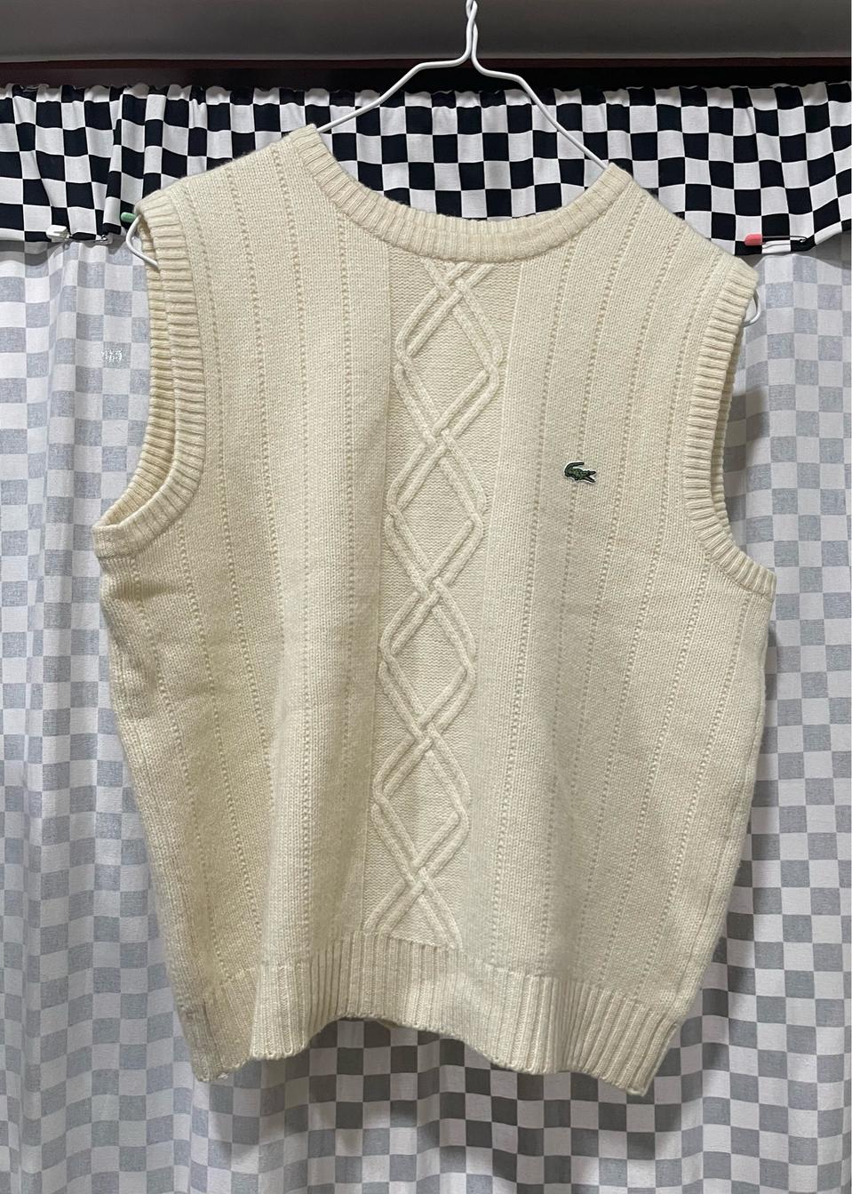 라코스테 울100 니트조끼 조끼니트베스트:)