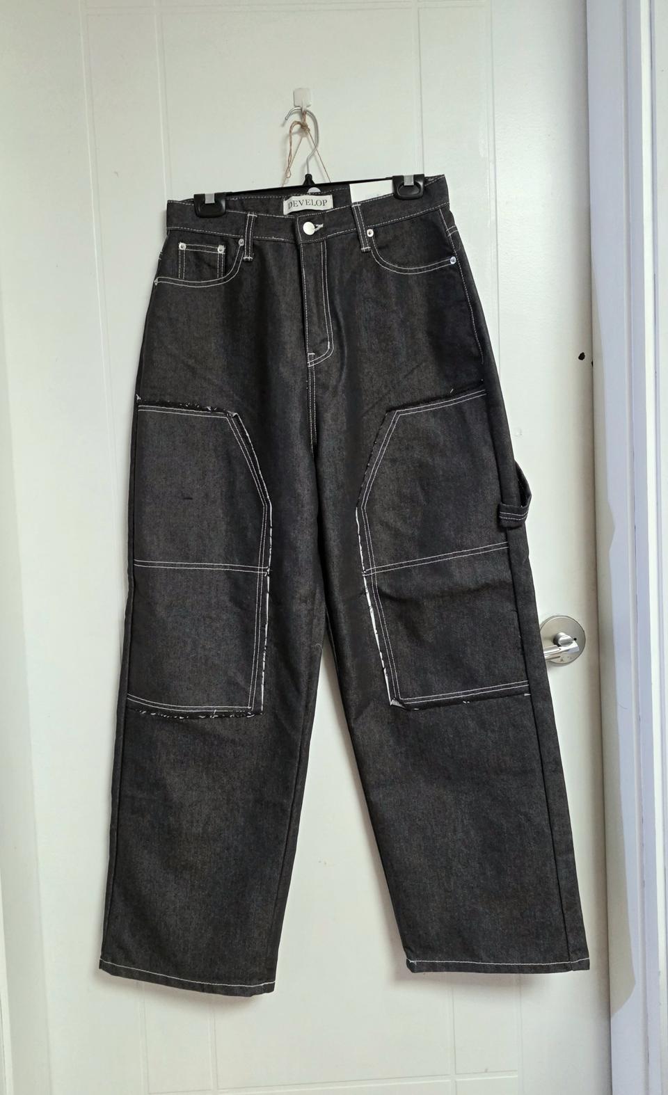 흑생지 와이드진 새거 라지