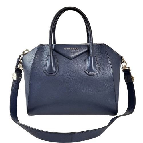 정품 지방시 안티고나 스몰 네이비