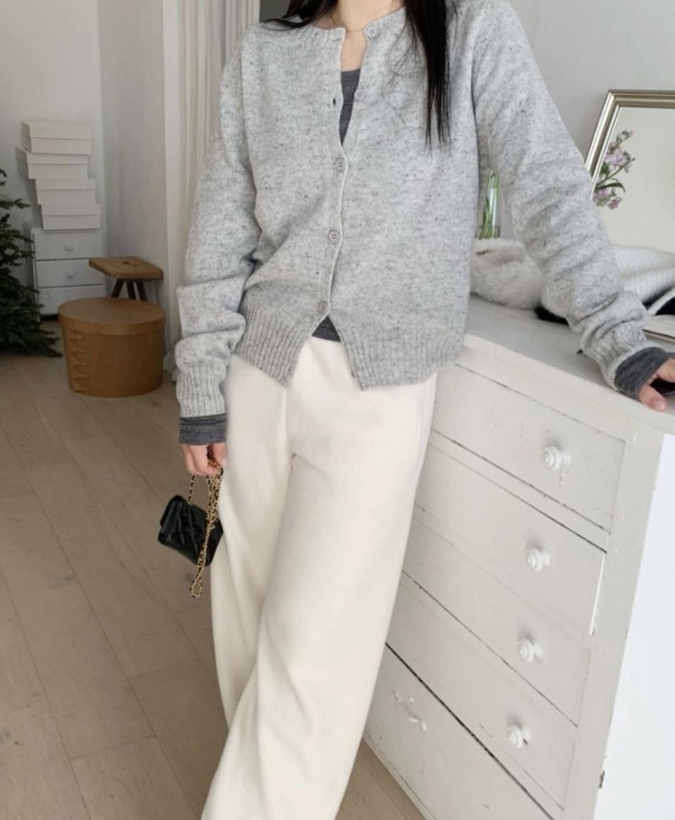 플라넬fllanel 플리스팬츠 아이보리 새상품