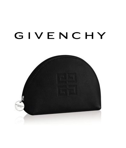 지방시 Givenchy 블랙 반달 가죽 파우치 (새제품)