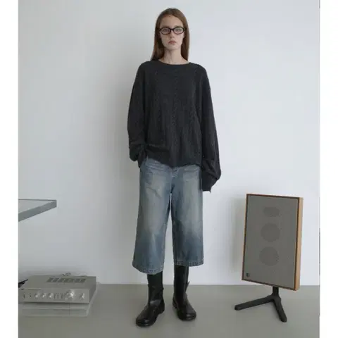 로우클래식 24년 로클 루즈핏 데님 팬츠 바지 청 S JORTS 조츠