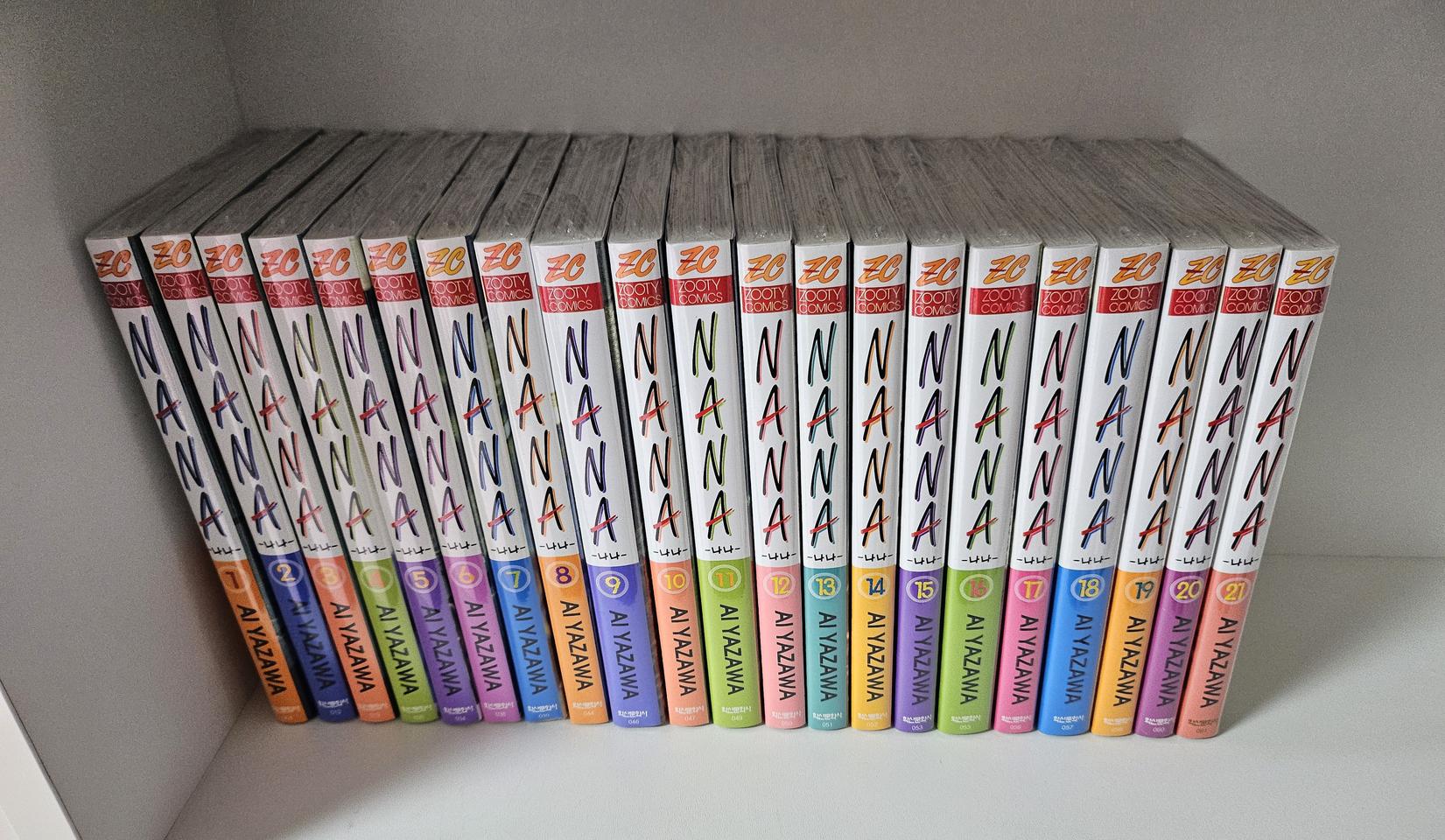 [만화책/새책]나나 NANA 1~21권/무료배송