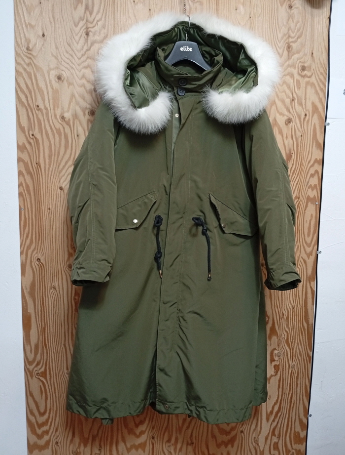 쪼이쇼룸 다운 야상 패딩