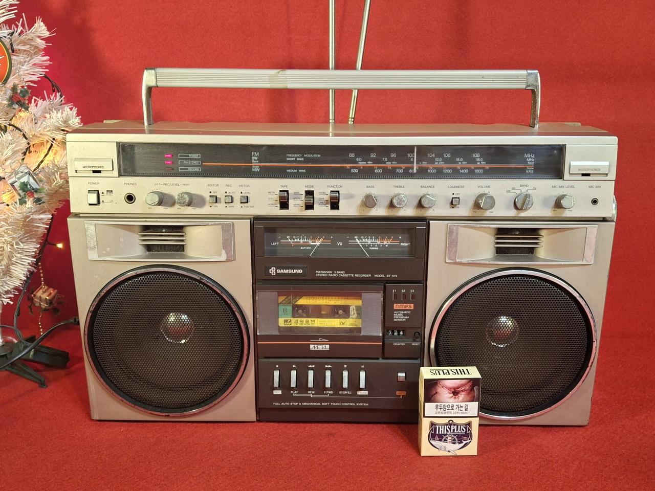 옛날 삼성전자 대형카세트