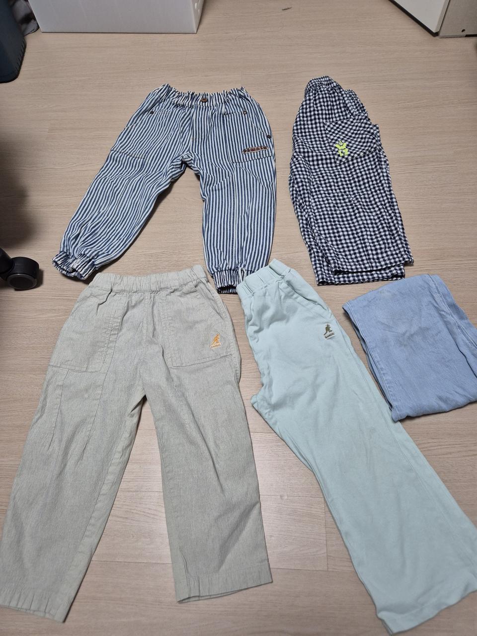 캉골 120 바지 하의 남아