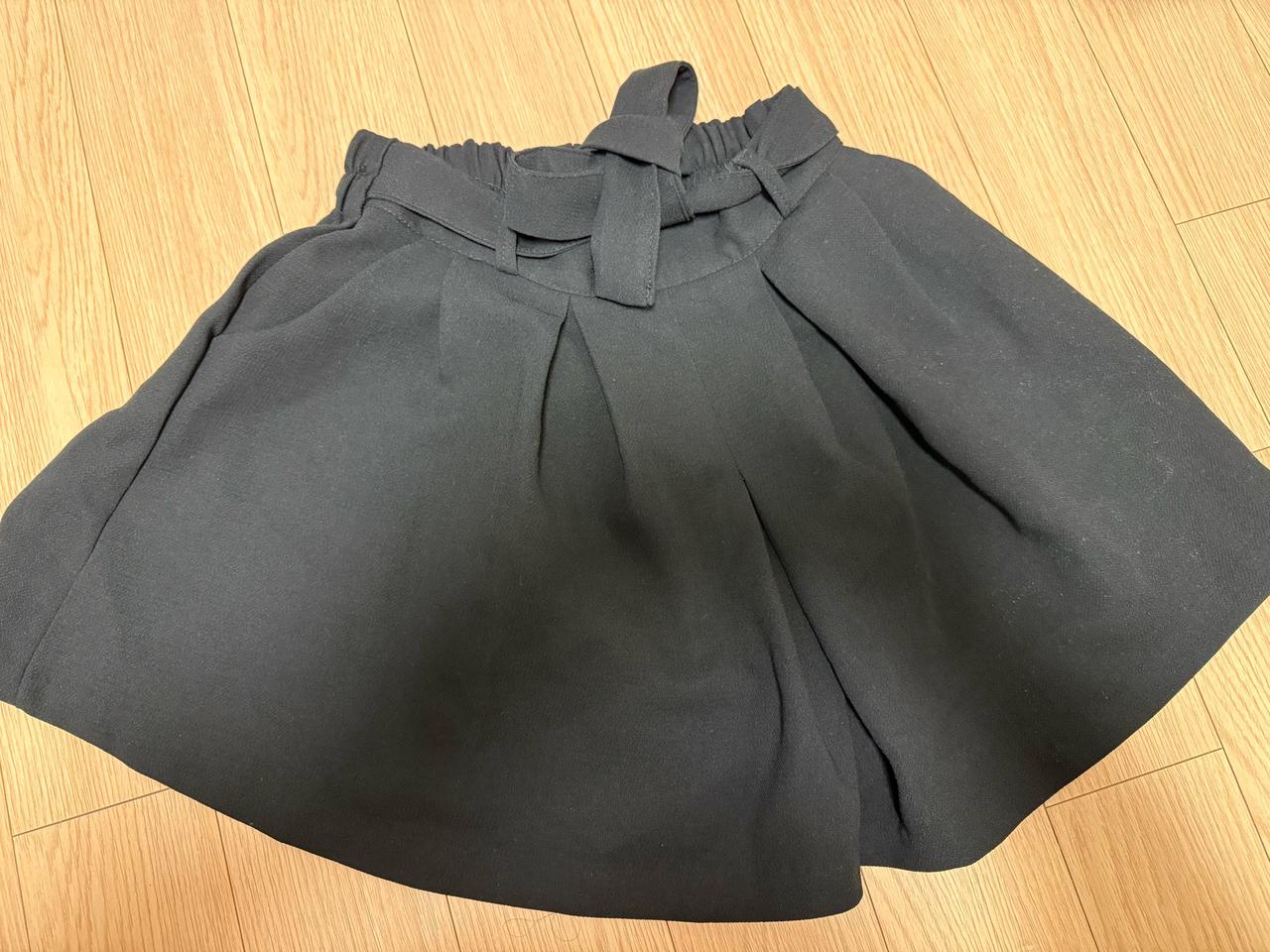 검은색, 남색 치마바지