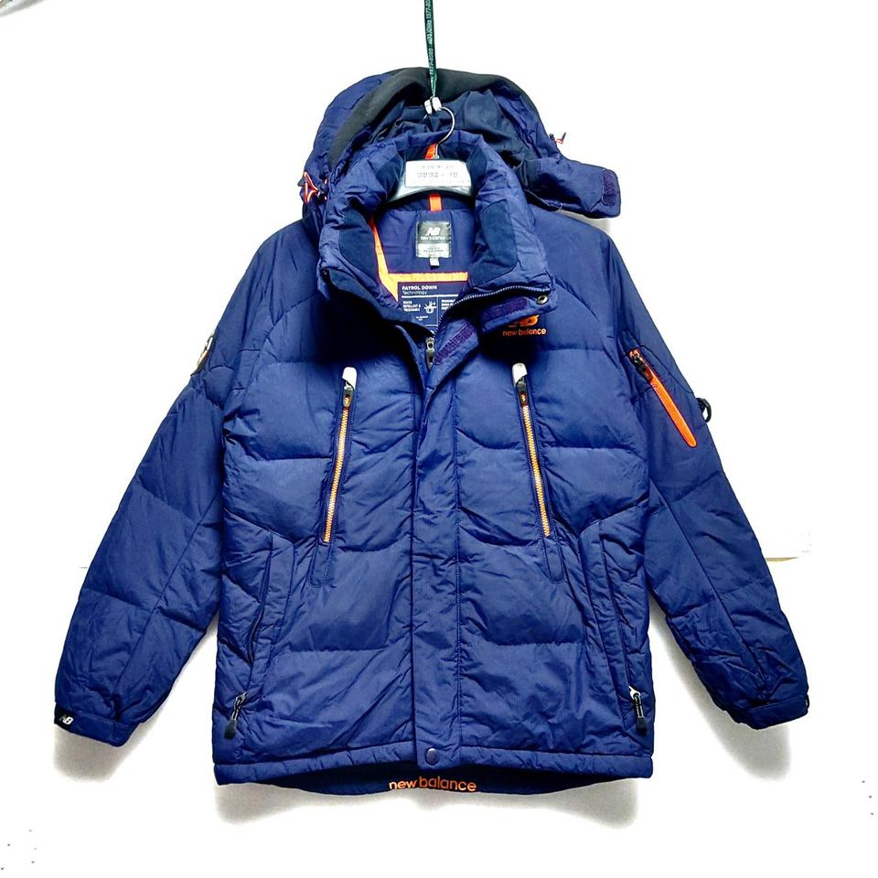 뉴발란스 남성오리털패딩100/패트롤 다운패딩