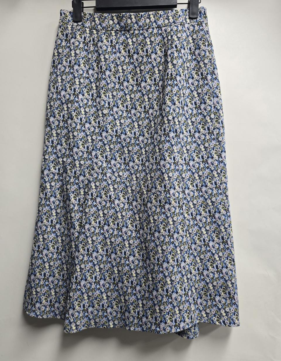 한섬)마인 플라워패턴 롱스커트 64