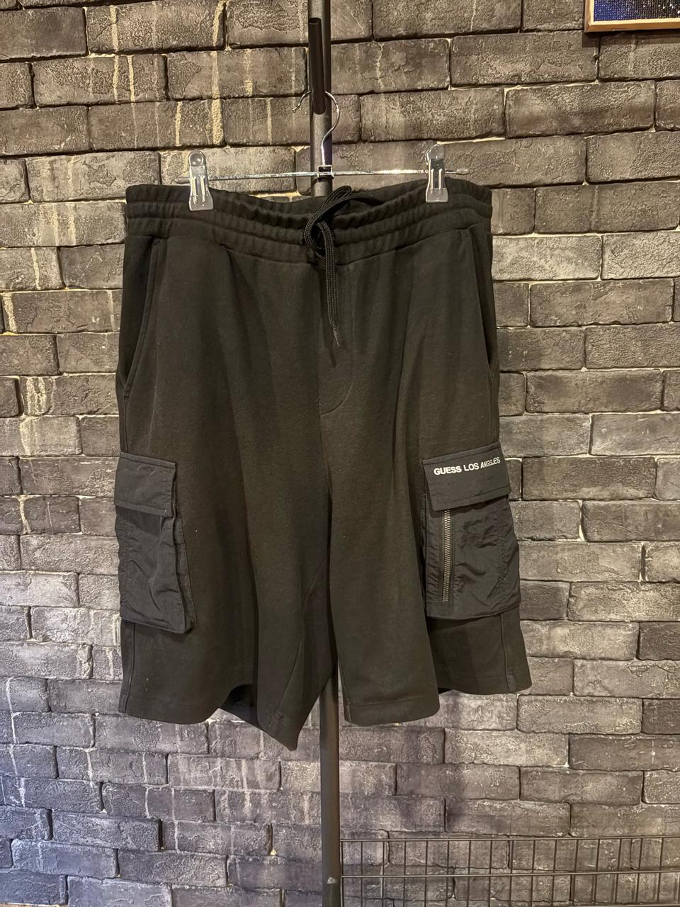 [중고/XL] 게스 남성 카고 면 반바지